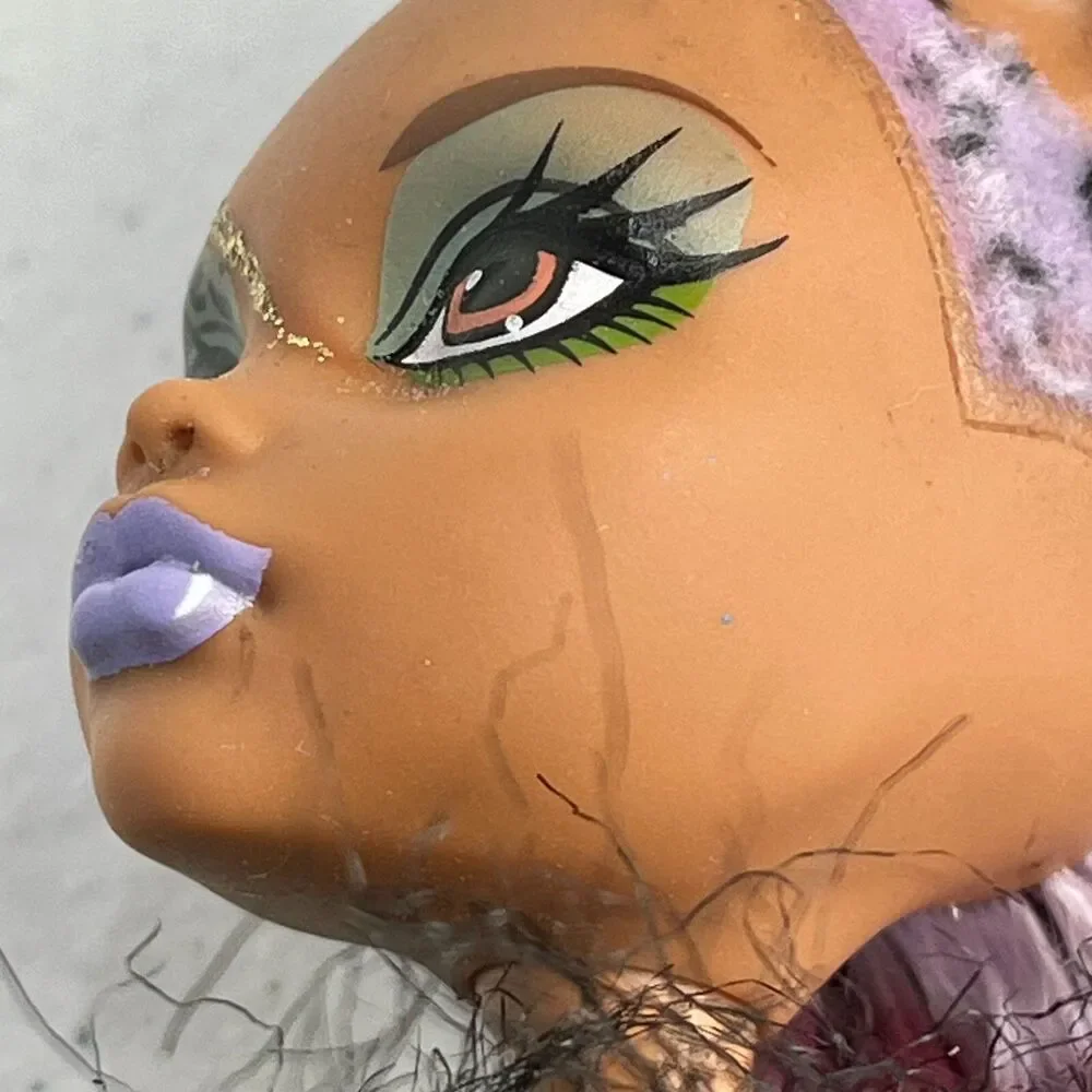 Monster High Clawdeen Wolf Ghouls Rule Halloween 2012 Curly Mohawk Fuzzy Jacket
